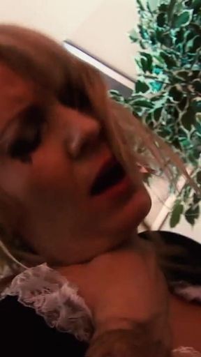 Caroline De Lys Gets Her French Maid Hole Plowed