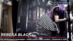 386-Backstage photoshoot Rebeka Black - Adult