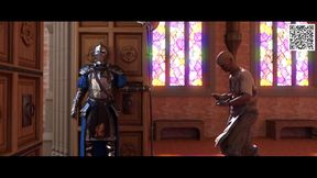 Queen Royally Rewards An Exotic Futa Dancer - Lara Croft