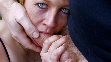 blonde Milf girl One on one outdoor sex