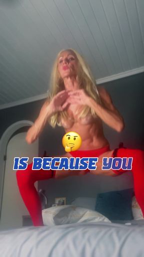 Am I the Hottest MILF? Stepmommy Works Out to Stay Fit for You