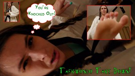 Ziva Fey Taekwondo Takedown POV - You Lose!