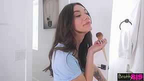 Kinky Stepsis Sawyer Cassidy Demands Stepbro Spank Her Hard Until She
