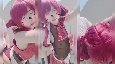 VTuber Houshou marin series preview standing doggy If a lot of I'll post the full story