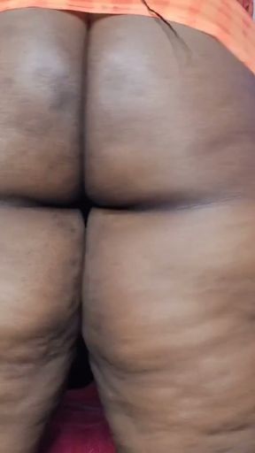 UNCUT. Ebony hairy Pussy nonstop Squirting Masturbation - Mara Exotic   Clip 1