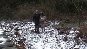 Frozen Submission: Bound Wife in Icy Desperation