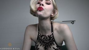 Spit & Pits - Custom Video for "lolly" Armpit Humiliation + Messy Spitting - 4K MP4