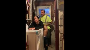 Silently Spitting Sperm on my buddy's wife while he's clueless elsewhere