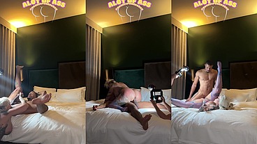 ROCKET POWERS ALOT OF ASS FT ALEXXA VICE ANAL WHORE BTS