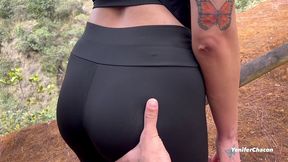 fucked outdoors