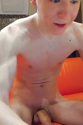 Very Long Cumshot on Cock Stays Hard