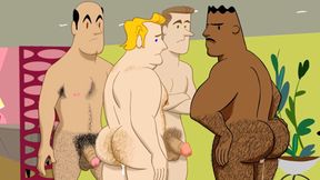 Orgy in the Anime Poker Game