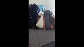 stuff gagged blindfolded