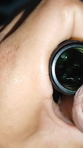 Daddy Masturbating His Glans Intensely!!!