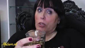 Horny Boy Fucked His Girlfriend's Mother In Her Ass
