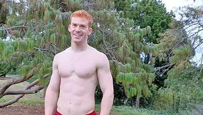 Red-Hot Blowjob: Fiery Ginger Swallows Huge Cream Pie – SeanCodyX Erotic Clip