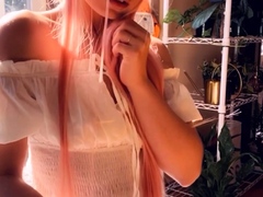 Horny Webcam Babe Solo Masturbation