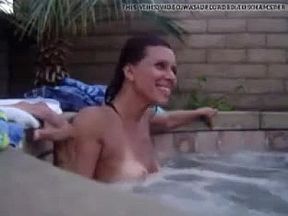 All she needs is the water jets