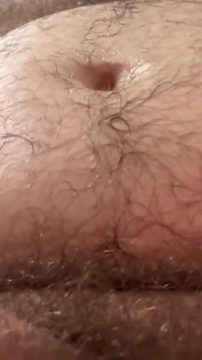 Thrilling moment from "BIG DICK HAIRY BEAR PISSING ON HIS BIG BELLY - HFR SLO MO"
