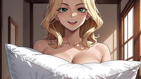 Pillow Humping Slumber Party (hentai Goddess POV)