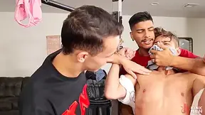 Incredible Sex Clip Gay Threesome Fantastic Exclusive Version