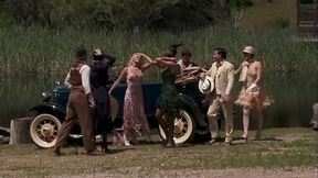 Bobbi Starr, Dylan Ryder, Julia Ann And Natasha Marley Outdoor Orgy