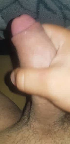 A teen boy masturbate big dick