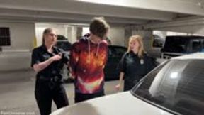 Oliver Taken Into Custody By Two Female Officers