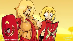 Roman Empress Boob Armor Teaser Action Packed Fantasy Adventure Story