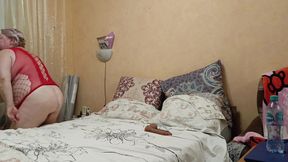 Big Ass Hairy Pussy Girlfriend and Masturbation Toys