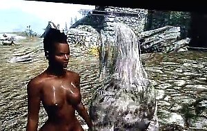 Skyrim: perra paga deuda con caravana kajitah