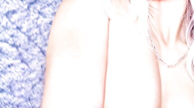 Her tight white hair vibrated until she came with a full love orgasm
