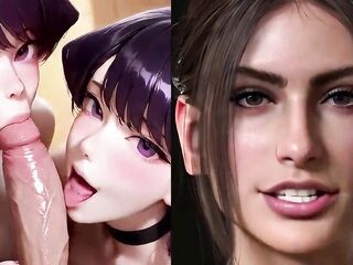POV Double Blow job Whisper JOI – ASMR Jerk-Off Assistant Guides Your Release