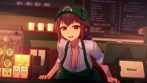 Horny Baristas Want Your Creampie During Their Shift