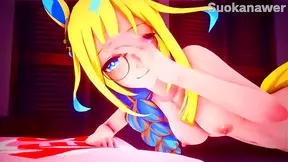 Sarada Succumbs to Temptation with Kaguya-Tenten in Hot Hentai Tryst