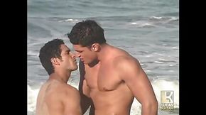 Two European Hunks Fucking By The Sea