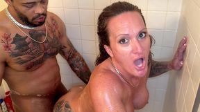 a hot fucking shower- taperedphysique and justice