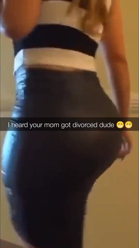 Stepmom bullies son into cuckolding her