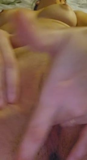 Hubby away, i remove my wet panties and masturbate until orgasm