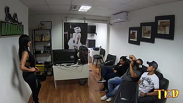 Bastidores da gravação da gostosa que aprontou muito - Amanda Souza - Big Bambu - Gabriela Ramos - Gustavo Bueno