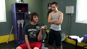 Next Door Twink: Gym Tension Leads to Twink Satisfaction