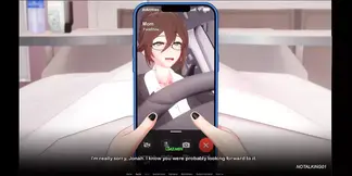 Time-traveling anime babe fucked in twisted 3D world