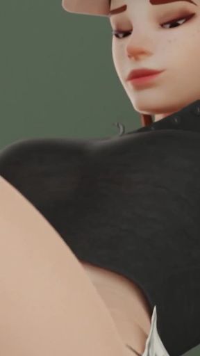 Brigitte Overwatch 3D Porn - Money Makes Sense (4x Big Black Dick Client Fuck for Cash)
