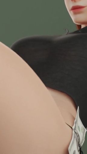 Brigitte Overwatch 3D Porn - Money Makes Sense (4x Big Black Dick Client Fuck for Cash)