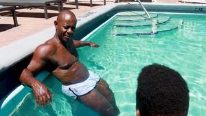 Extra Big Dicks: Gay Adrian Hart touches black cock