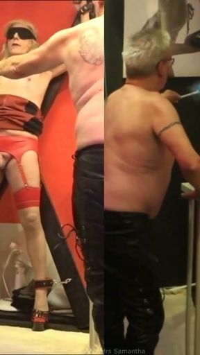Samantha on the Cross   Clip 1