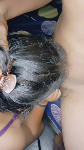 I fuck Indian desi bhabhi when she was get very horney  she suck my dick and I fuck her very gently