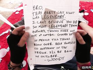 Mommys in Control - Xander's Just Waking up After an Epic Party to a Sexually excited mother I'd like to fuck