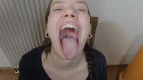 VR 180 - Ruby's Mouth, Tongue and Throat