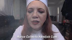 Nurse Eve collects Handjob cum Sample 1